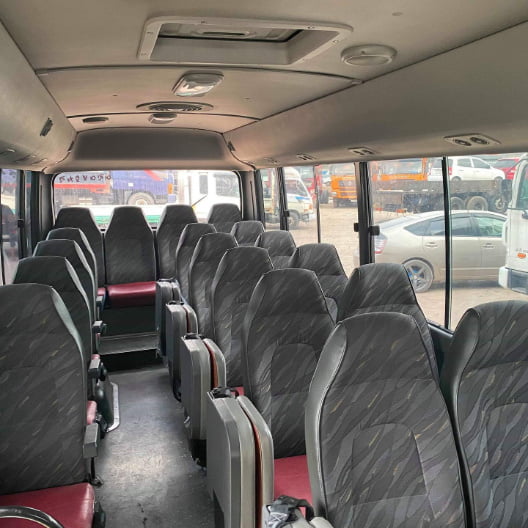 25 Seats minibus from inside