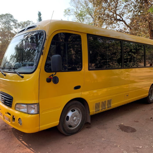 minibus with 25 seats